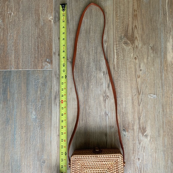 🌾 Hand picked Rattan Straw crossbody bag - Picture 8 of 8